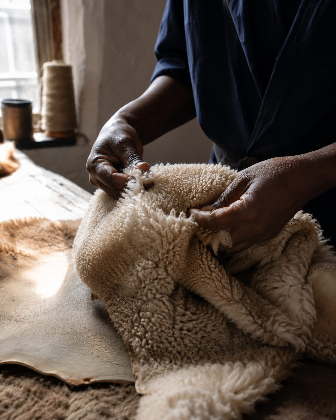 Why sheepskin?